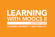 Learning With MOOCS II - 2015