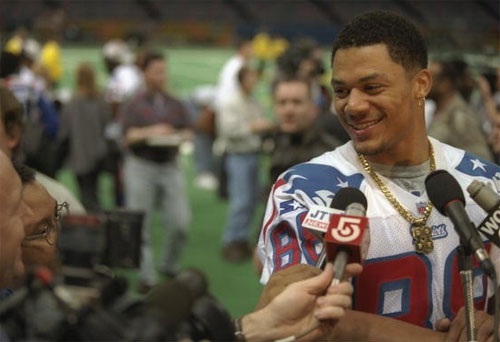 Terry Glenn.  © 1997 Getty Images