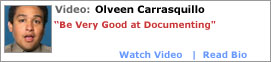 Be Very Good at Documenting