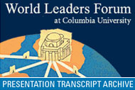 World Leaders Forum: Student Essays