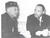 Elijah Muhammad meeting with Martin Luther King, Jr.