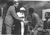 Malcolm X at the Audobon Ballroom with Sheik Hassen from Mecca and Abu Rahman Mohammad Babu, Tanzanian revolutionary.