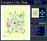 Map of Freeport